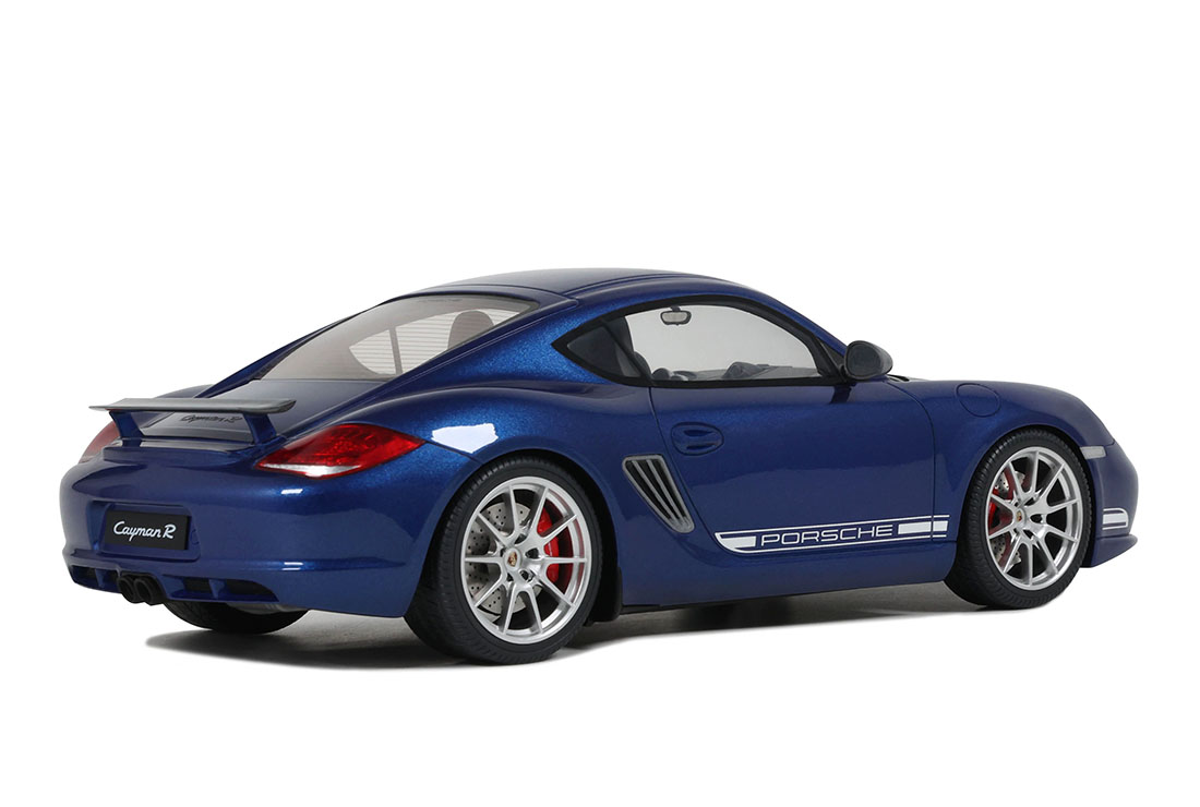 Porsche Cayman R Bleu Aqua Métallisé