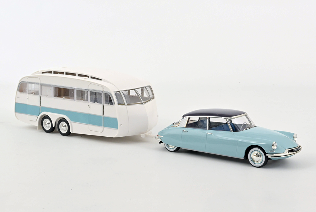 Au Chat Botté - Autos miniatures de collection - Citroën DS 19 et