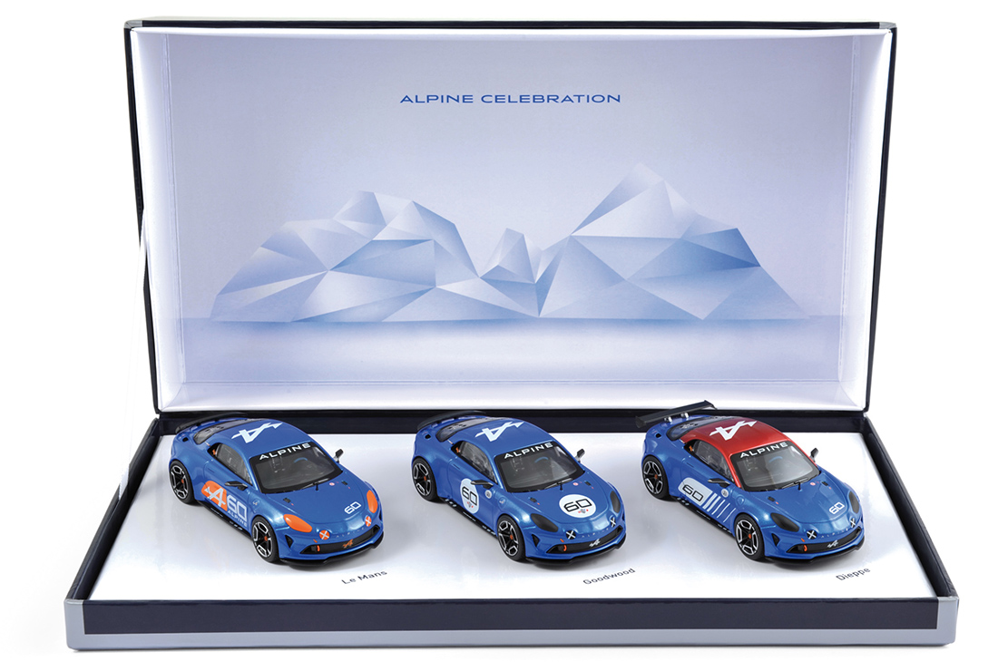 Coffret Alpine A 110 celebration