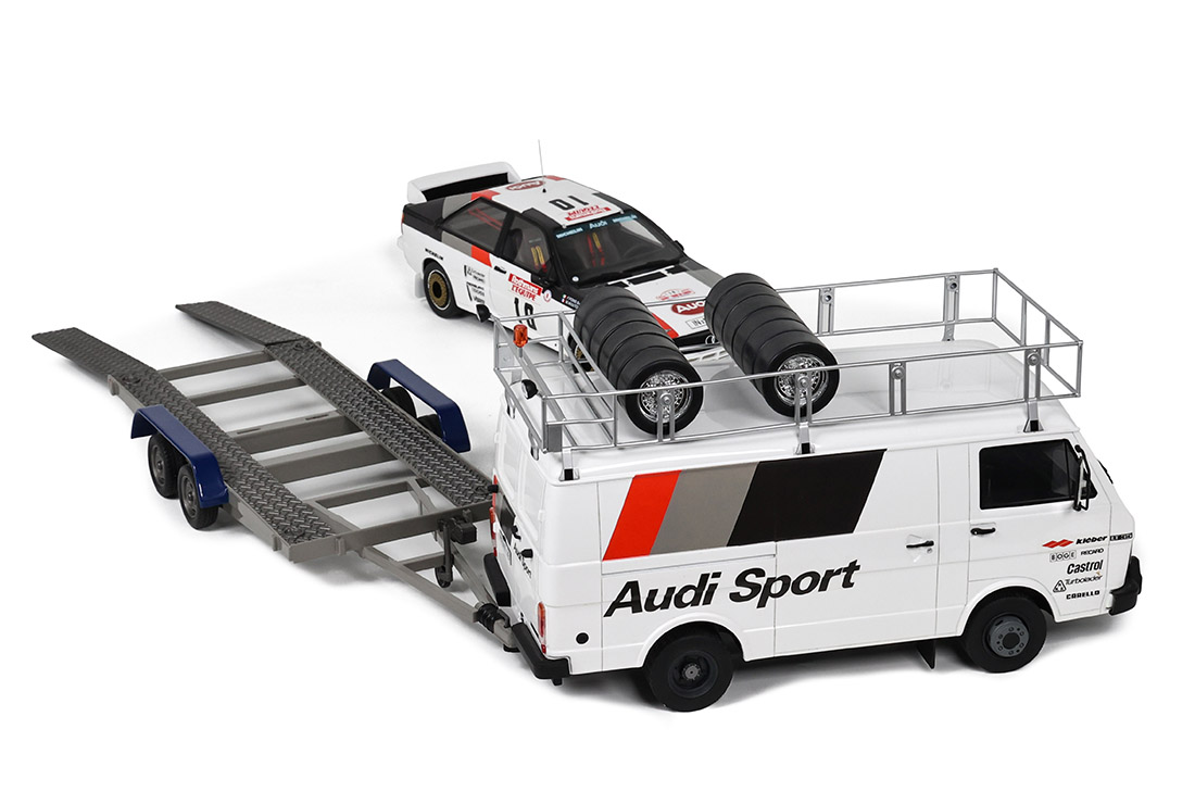 Coffret Pack rallye Volkswagen LT35 / Audi Quattro A2