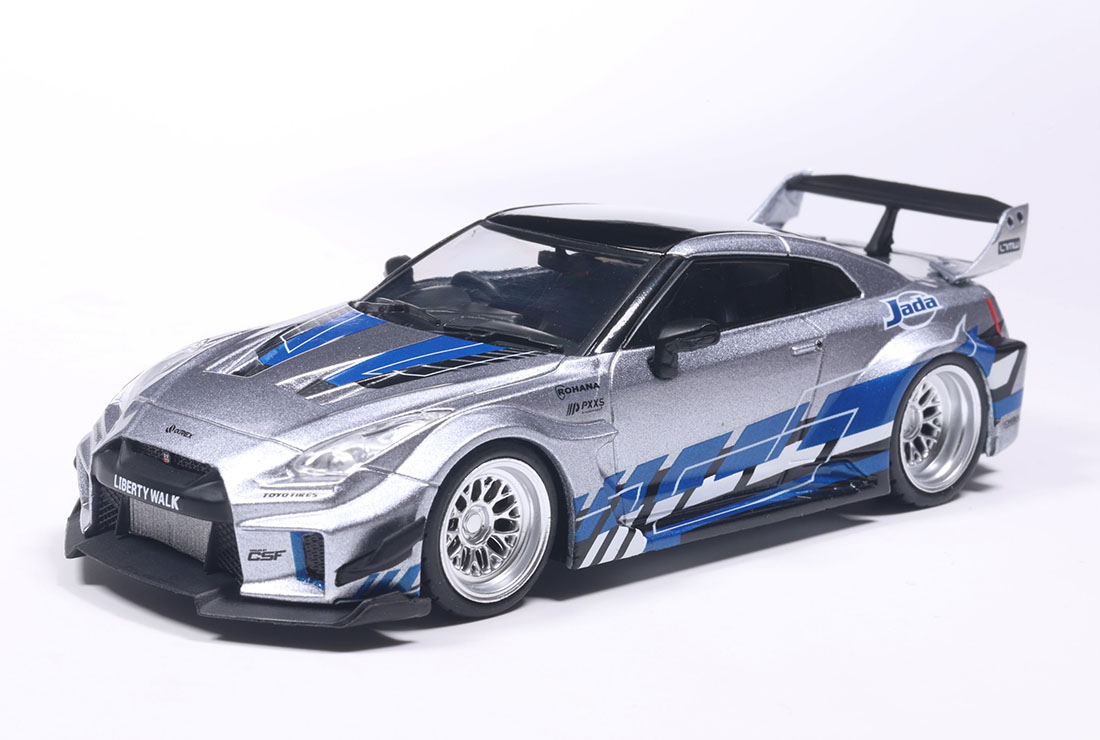 Nissan GT-R (R35) W/ Liberty Walk Body Kit